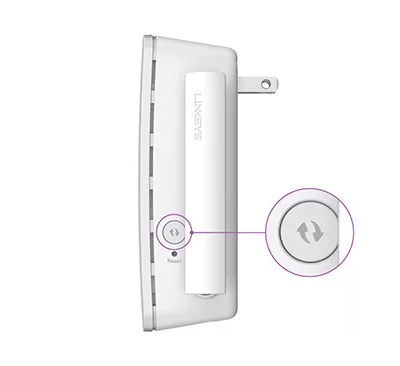 WPS method for linksys wifi extender setup