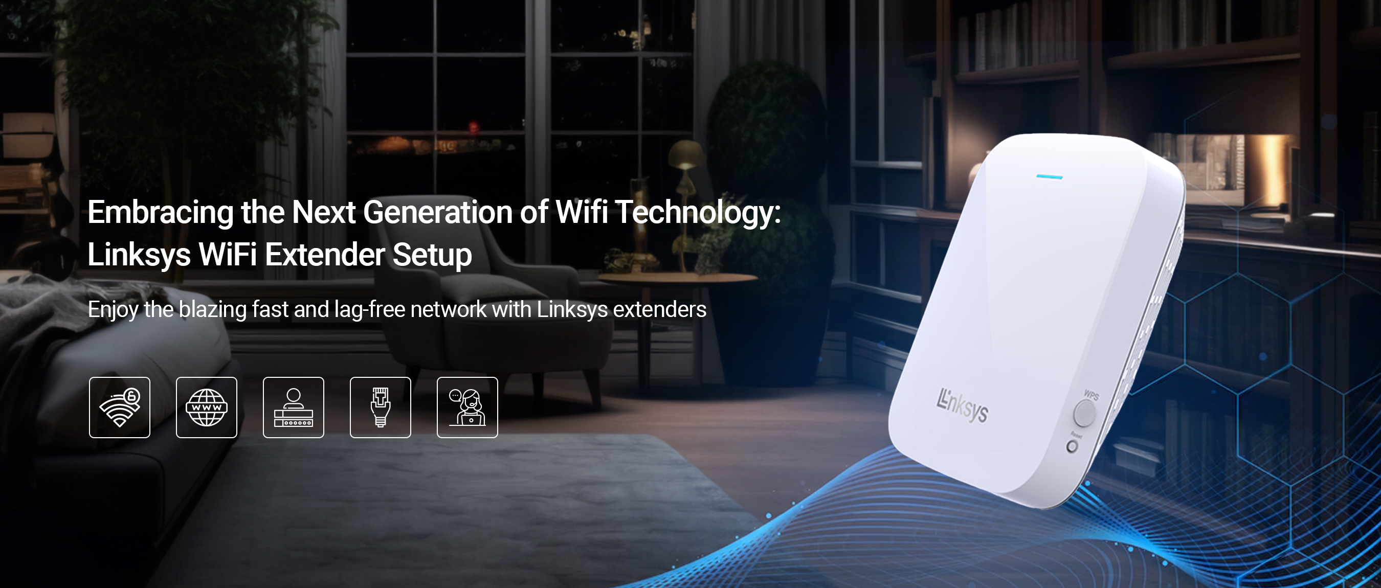 linksys extender banner